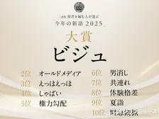 辞書に載るかもしれない“新語”大賞は「ビジュ」　容姿にとどまらず「いろいろな美しさを言い表すことば」三省堂が解説