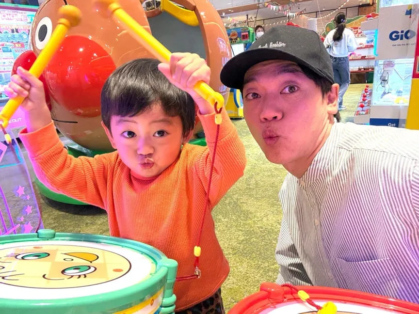 おばたのお兄さん、2歳息子と“顔出し”TV初共演「親子テレビデビュー！」「いい記念になりました」