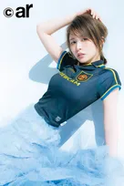 長濱ねる、『ar』表紙に初登場　まぶしいボディ映えるコーデも“ぎゅん詰め”