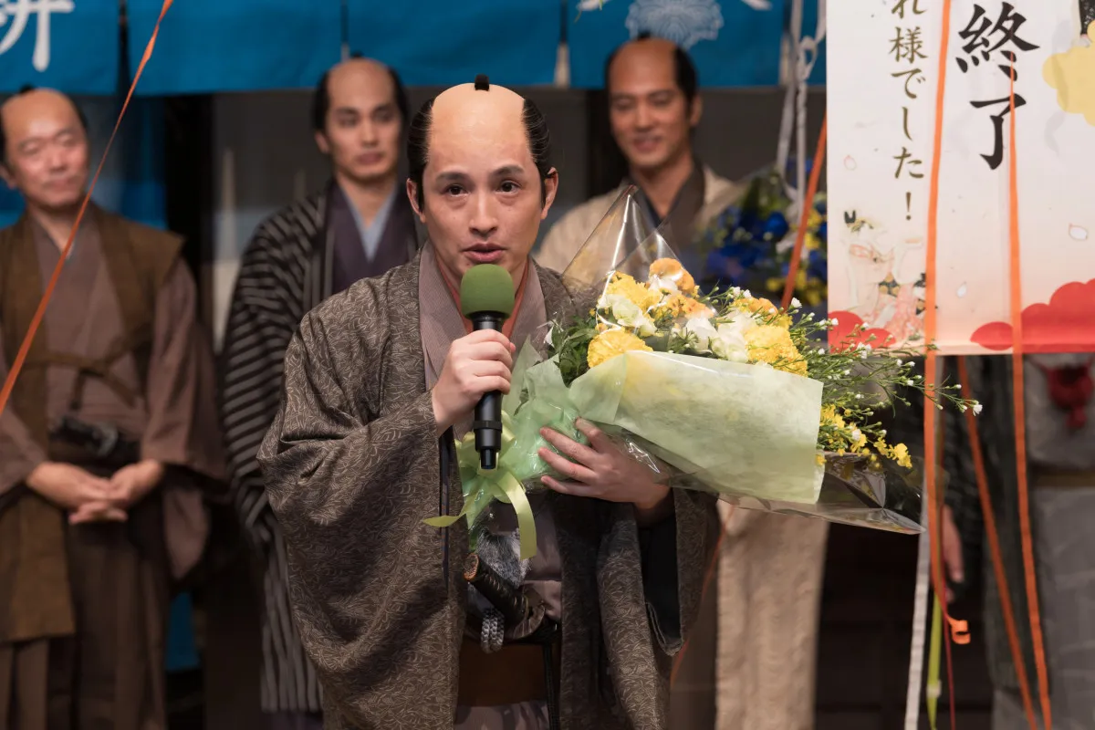 浜中文一「流星も1年半お疲れさまでした」　『べらぼう』クランクアップ