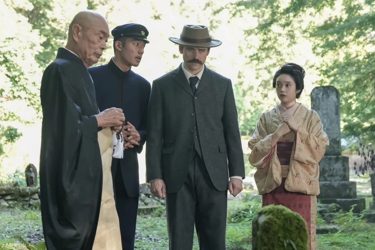 『ばけばけ』ヘブン、すっかり怪談に魅了される　第57回場面カット