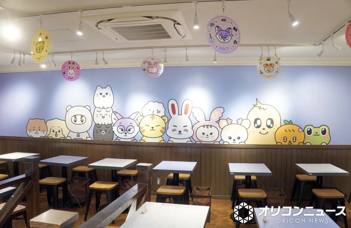 SEVENTEEN公式キャラクター・MINITEENのカフェ、全国3店舗で展開　心ときめく空間に