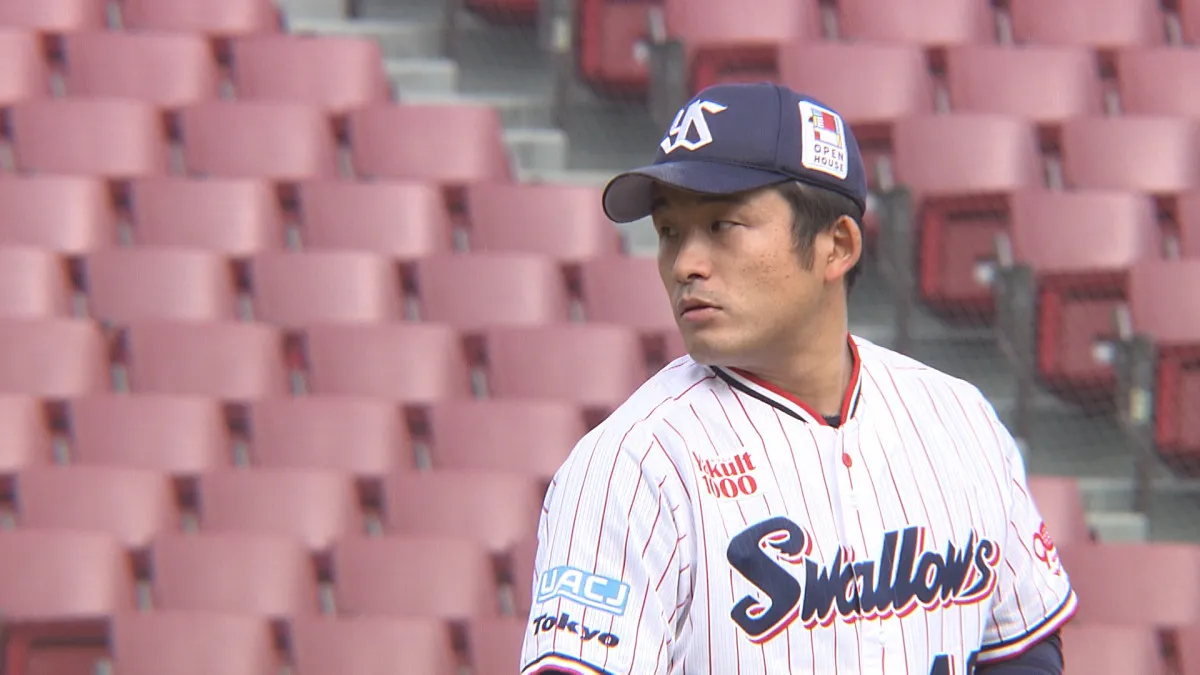 東京ヤクルト“中継ぎの柱”、まさかの戦力外にぼうぜん　家族の前で挑んだトライアウト→妻の涙の意味【プロ野球戦力外通告】