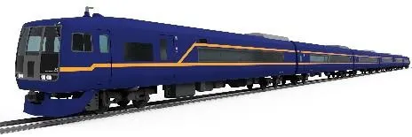 JR東、宇都宮線など走行の253系車両のデザイン変更　東武鉄道相互直通運転20周年を記念　日光東照宮など意識した青色に