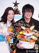 森川智之、上戸彩から声優活動40周年祝福「40年やっていて良かった！」　花の回収を拒否