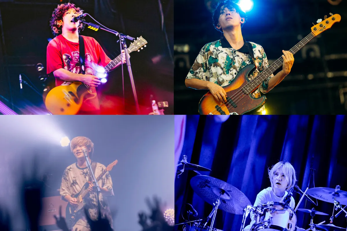 「来年から4人体制！」KANA-BOON、新メンバー加入を発表　サポートの2人が正式メンバーに