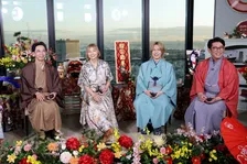 山口智子＆松田元太、晴れ着で書き初め披露　意外すぎる新年の抱負で盛り上がる