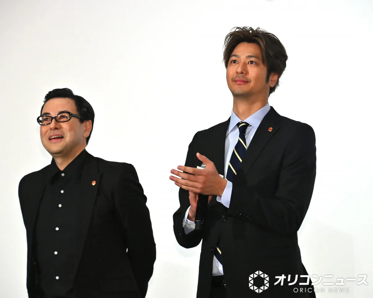 『緊急取調室』もつなべコンビ・鈴木浩介＆速水もこみち、舞台あいさつで号泣　大杉漣さんも「どこかの席で見てくれている」