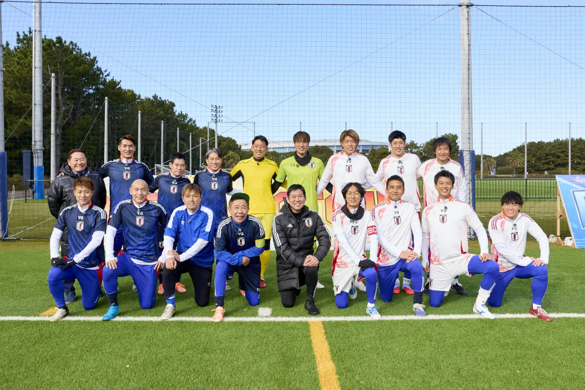 『木梨憲武のスポーツKING！』出場者第3弾解禁　サッカー対決で竹内涼真、レジェンド選手ら参戦【コメントあり】