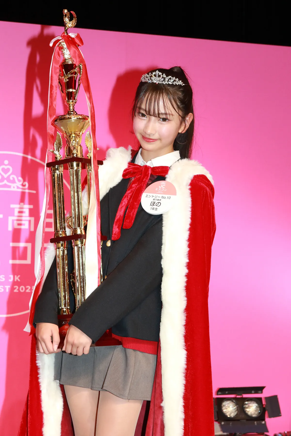 【2025ミスコンテストプレイバック】“日本一かわいい女子中学生”は鹿児島県出身の中学1年生・13歳「ほの」さん「有名人になってコスメやカラコンをプロデュースしたい」