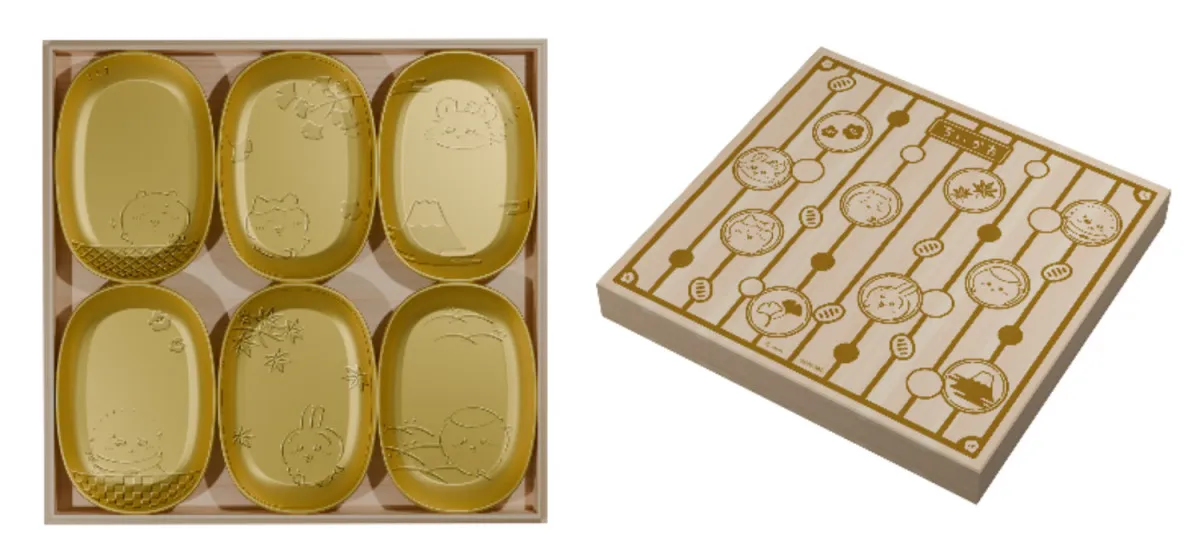 大大吉は木箱入りの『ちいかわ小判風豆皿セット』　セブン‐イレブンアプリで22万人以上が当選するキャンペーンを実施