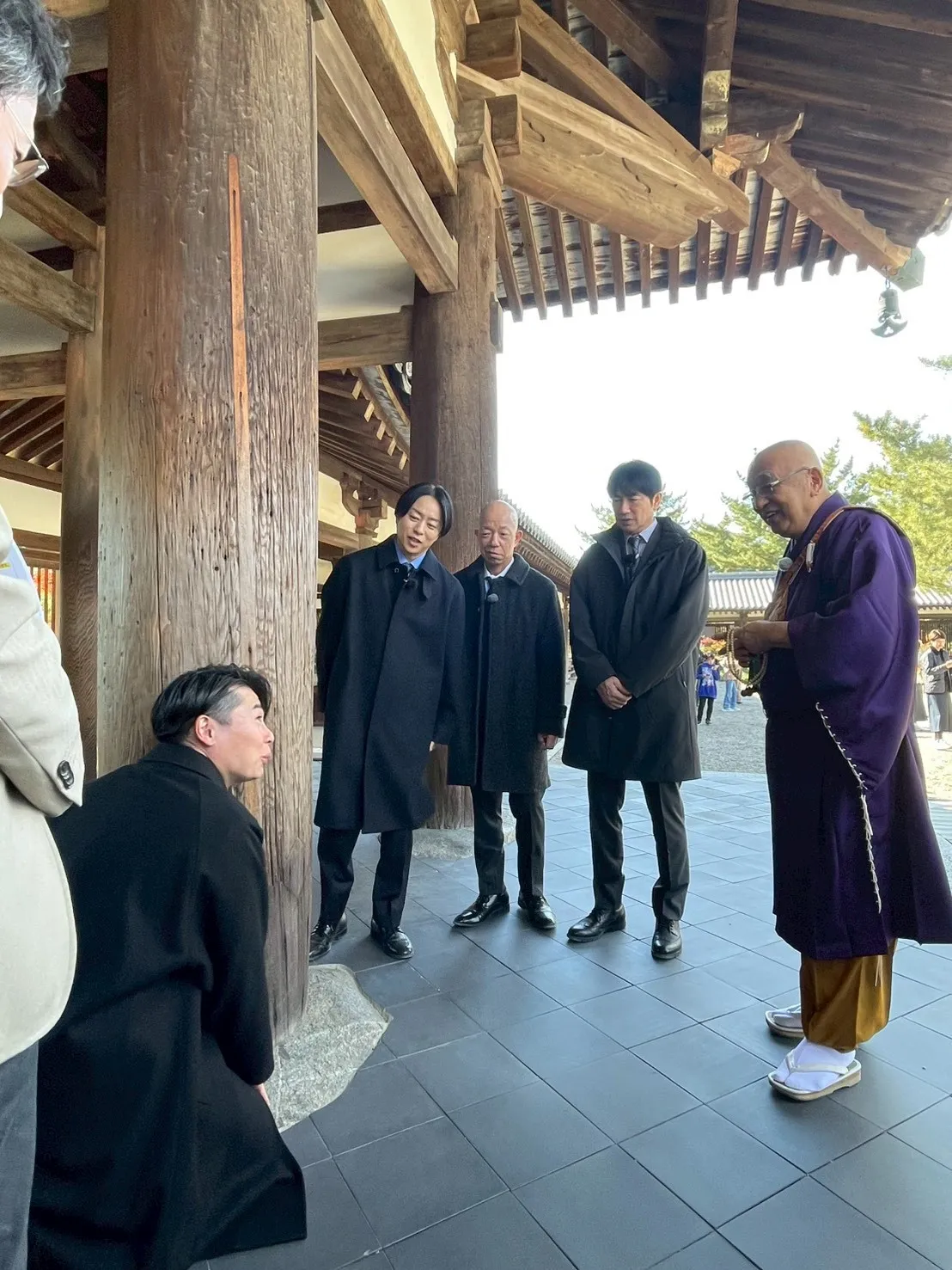 櫻井翔＆羽鳥アナ＆小峠＆吉村、約9ヶ月ぶり集結　『SHOWチャンネル』で法隆寺へ