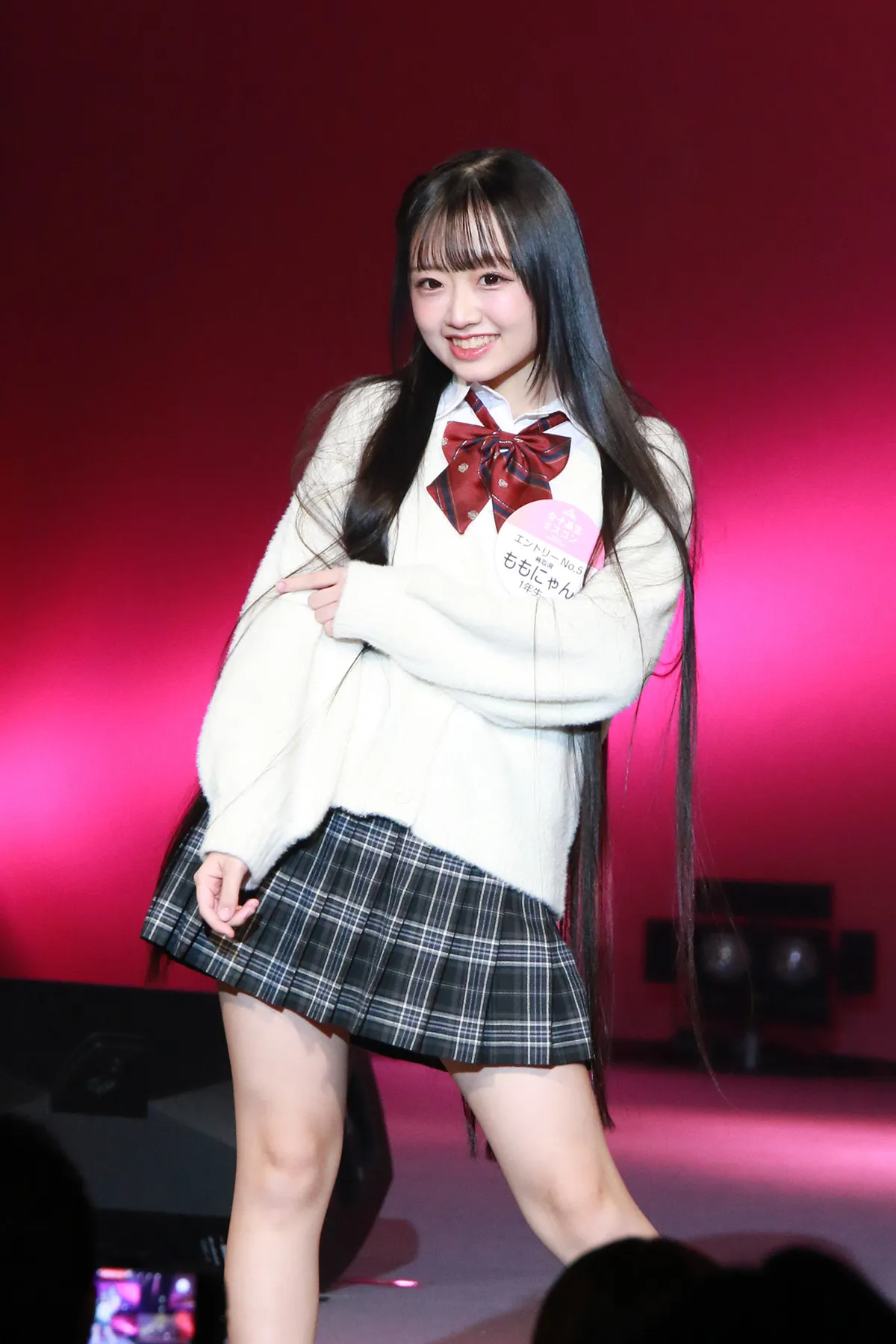 【2025ミスコンテストプレイバック】“日本一かわいい女子高生”を決める『女子高生ミスコン2025』　準グランプリは鳥取県出身の高校1年生・身長150.4cmのももにゃんさん「東大目指してめっちゃ勉強頑張ってます」