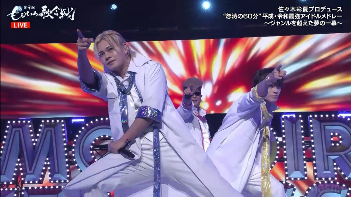 【ももいろ歌合戦】令和に「羞恥心」披露にどよめき　歌唱メンバーに反響「意外過ぎるてww」「メンツ面白すぎる笑」