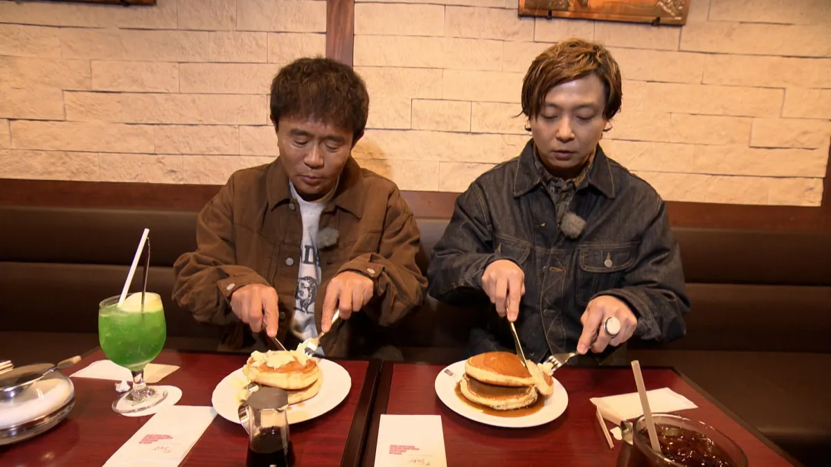 堂本剛、大阪・梅田なじみの喫茶店へ　浜田雅功と名物を堪能