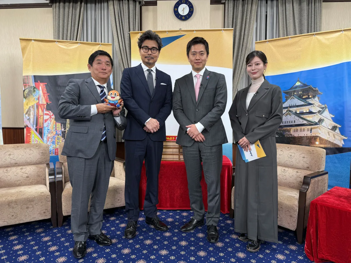 小澤征悦、ニュース番組『ジグザグ』の「裏のドン」を明かす　新春SP、吉村知事に直撃・万博のマル秘裏話も