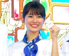 山本里菜アナ、『箱根駅伝』母校・青学3連覇を祝福　自身の今年の目標は「腹筋を割る」