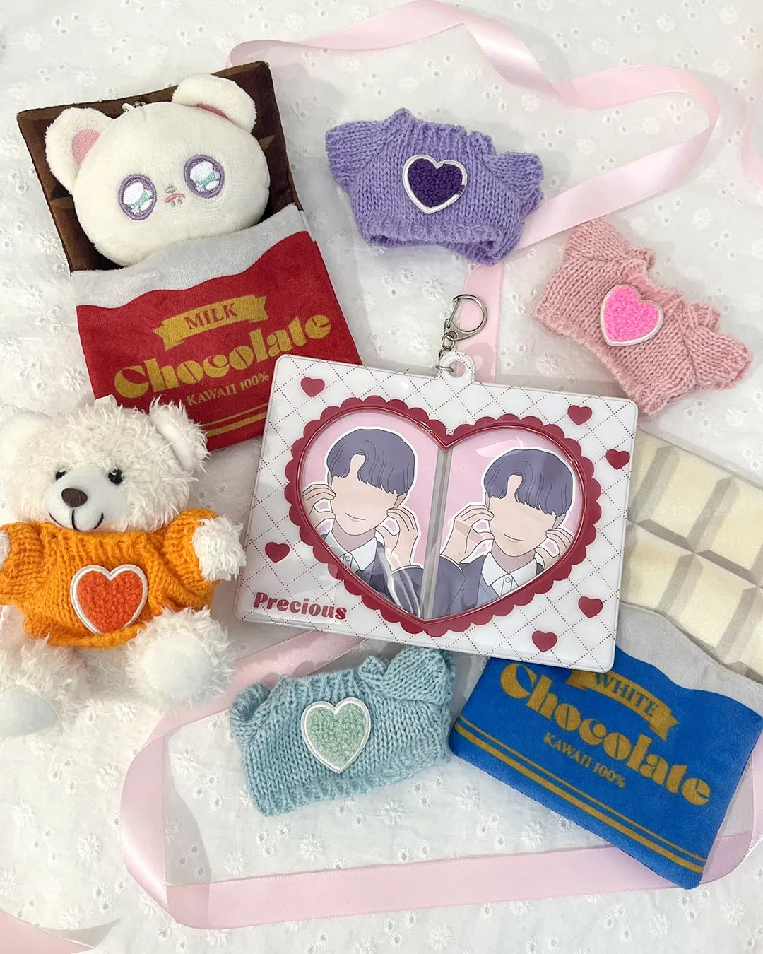 サンキューマートに“バレンタイン”テーマの推し活アイテム登場　甘くてラブリーなラインナップ