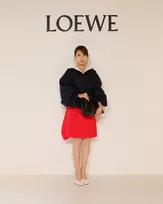 有村架純、銀座で新年の抱負＆あざやか美脚　「ロエベ」日本最大旗艦店オープン記念フォトコール