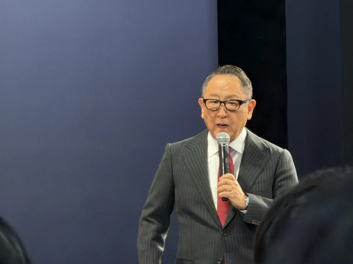 トヨタ・豊田章男会長、“2年ぶり”東京オートサロン登壇「本物です、本物」　昨年インフルエンザで欠席→“YouTube”で参加