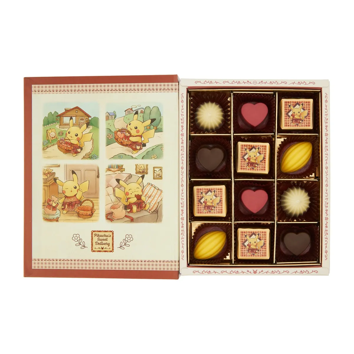 『ポケモン』センス抜群！ピカチュウのチョコ＆グッズ新登場　モロゾフ スクエア缶など続々