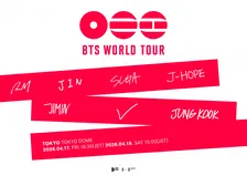 BTS、“約4年ぶり”ワールドツアーの日程発表　4・9の韓国公演を皮切りに34都市79日間　日本公演は4月に東京ドーム2days