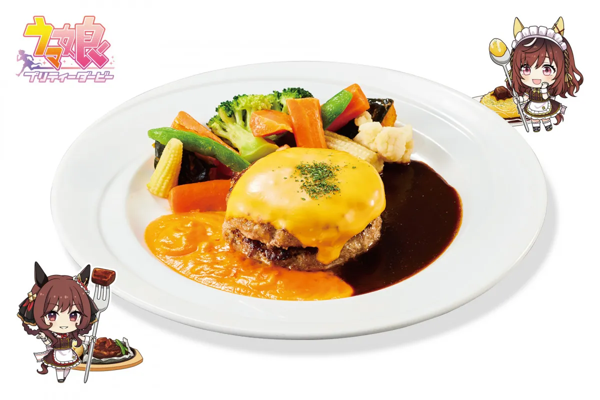 ココス『ウマ娘』センス抜群！コラボメニュー発表　にんじんハンバーグ・やる気UPスイーツなど多数