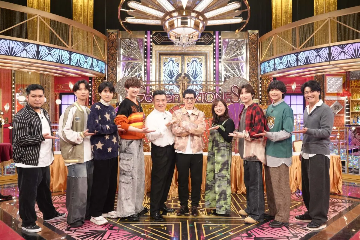 アンタッチャブル、SixTONESと“即興漫才バトル”　水卜アナはご飯抜きで参戦