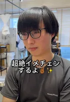 母に言われて来ました…髪型に無頓着だった男性が人生初パーマで“別人級”の変貌「メチャクチャ男前」「顔つきが変わった」