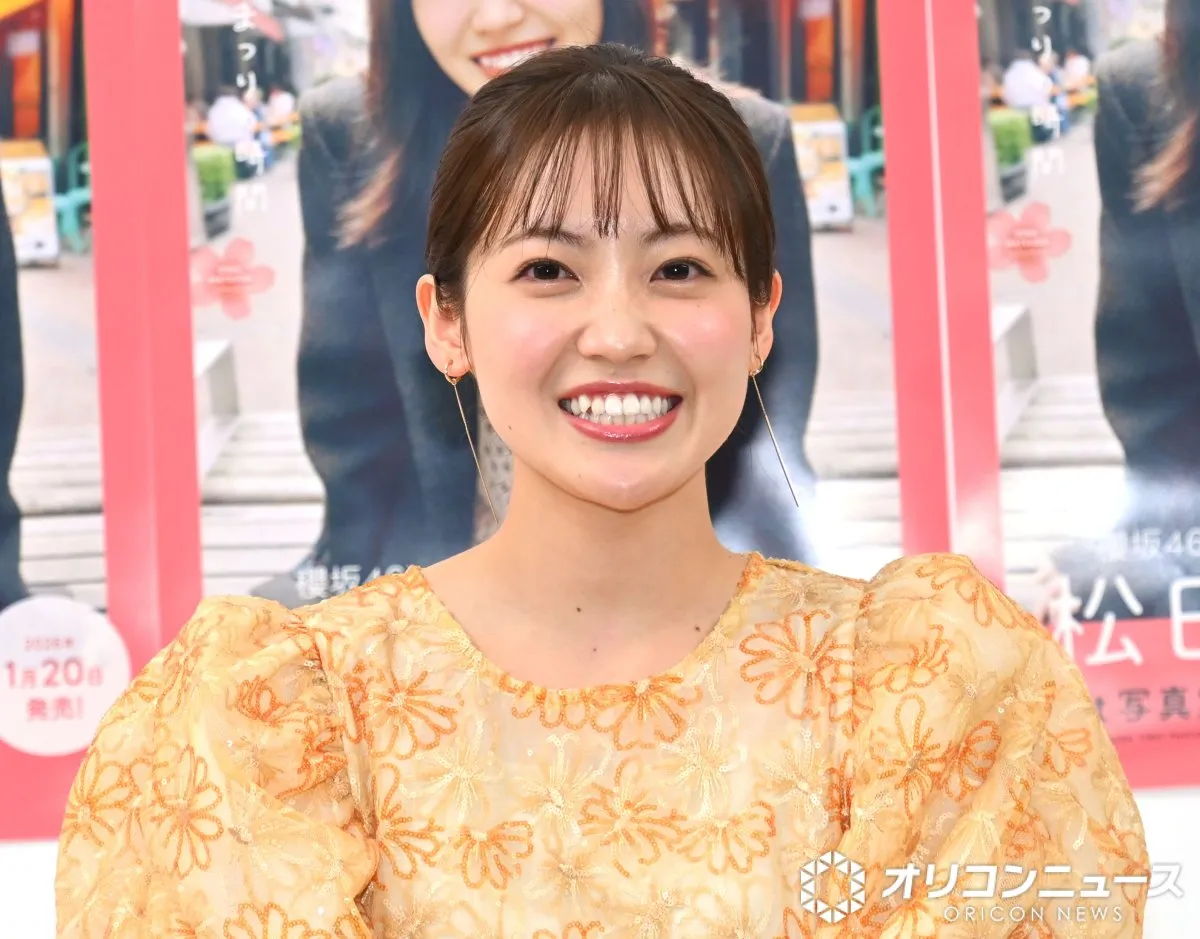 櫻坂46松田里奈、1st写真集の点数は「笑顔満開の祭“点”」　自信満々に発表「いっぱい考えました！（笑）」