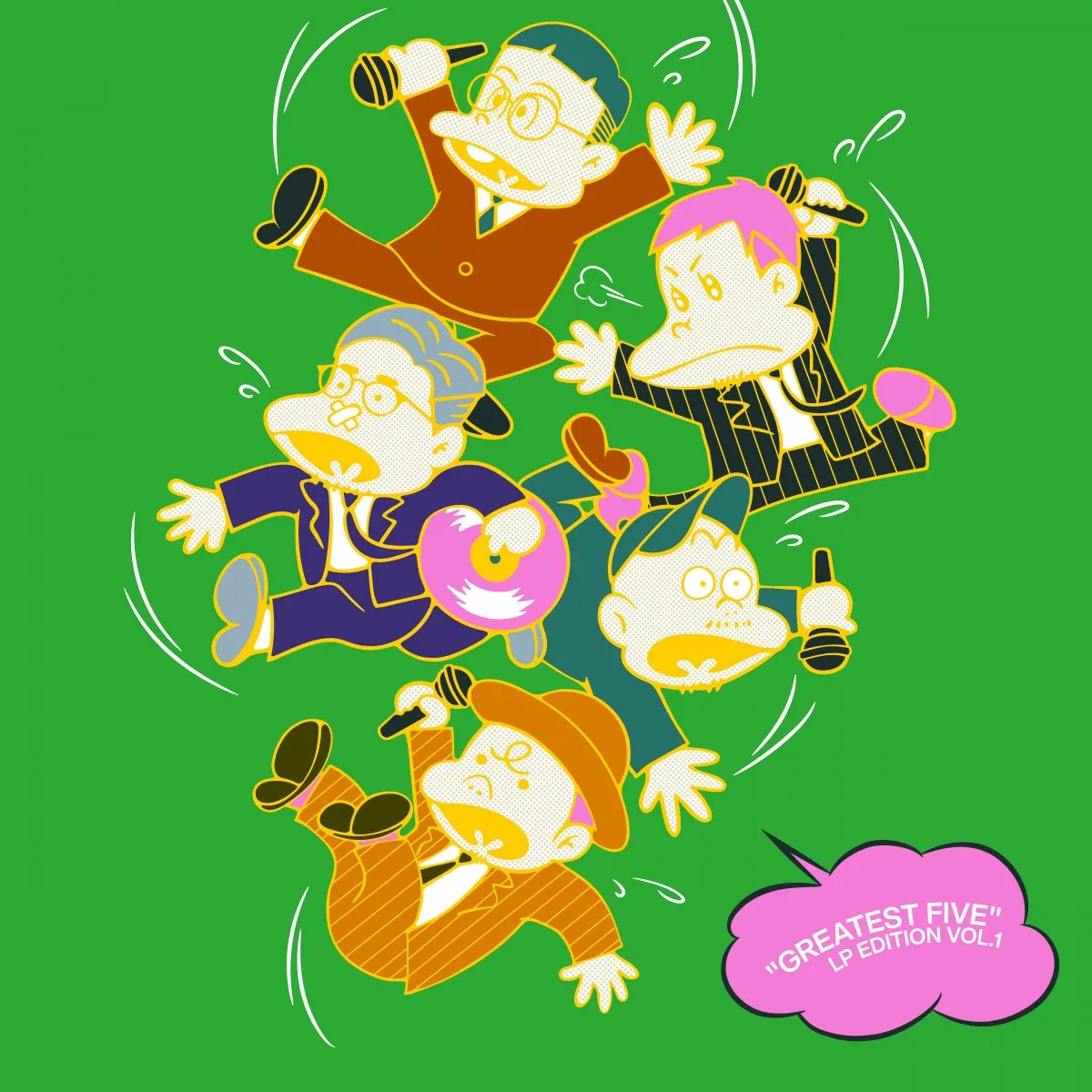 RIP SLYME、“天才バカボン”風の新ジャケでベストアルバムのアナログ盤を発売へ