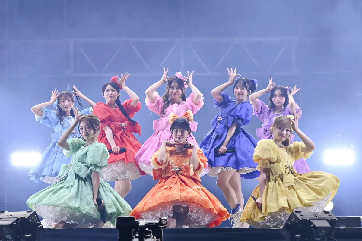 【福フェス】CUTIE STREET、福岡仕様で歌詞に「すいとーよ」　九州凱旋の古澤里紗もパフォーマンスに復帰