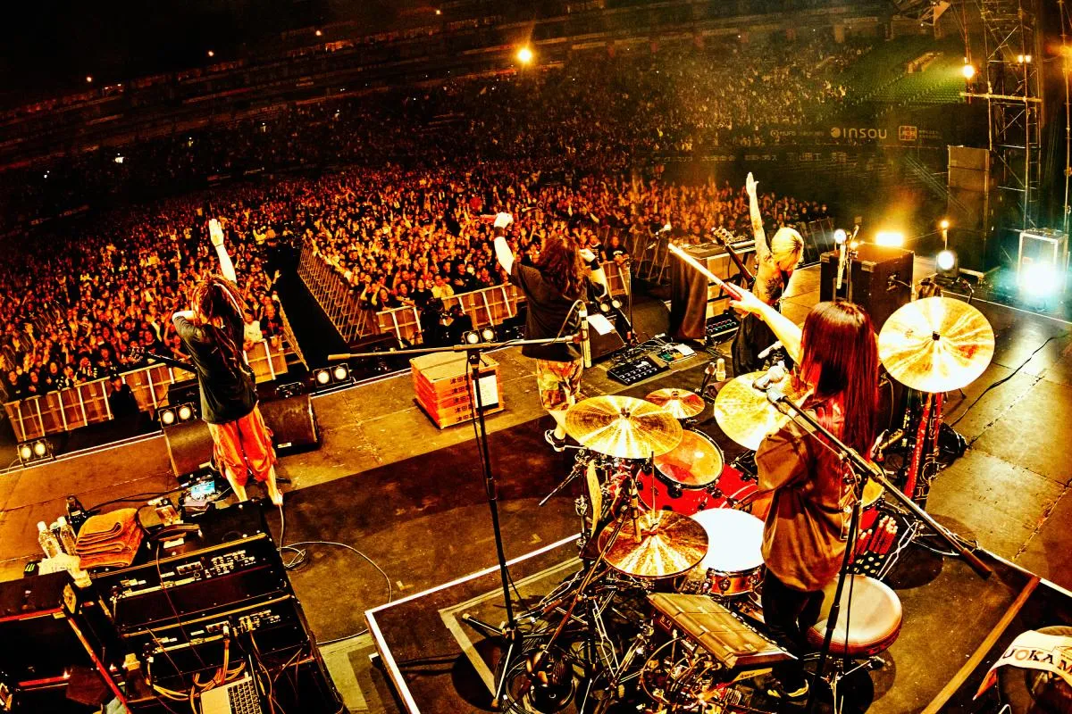 【福フェス】マキシマム ザ ホルモン、寒さも吹き飛ばす熱々ステージ