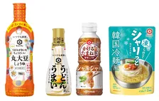 しょうゆは甘め、肉は牛より鶏豚、うどん人気にシャリシャリ食感も…食の変化と“二季化”に応えるキッコーマン春夏新作ずらり