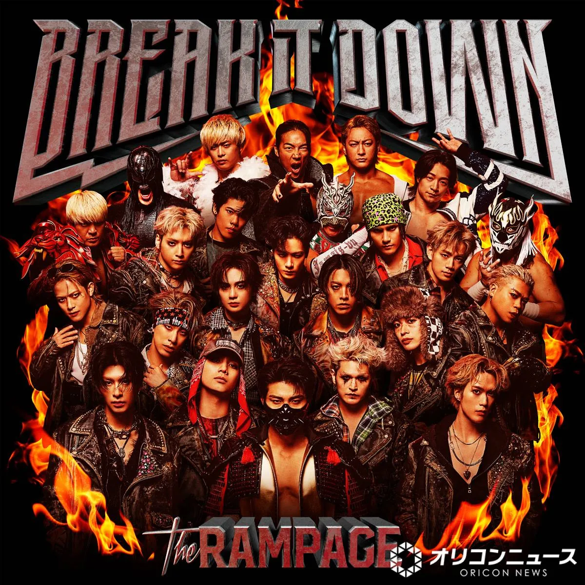 THE RAMPAGE・武知海青 プロレス入場曲が「ストリーミング急上昇」1位　SixTONES楽曲は4作TOP10入り【オリコンランキング】