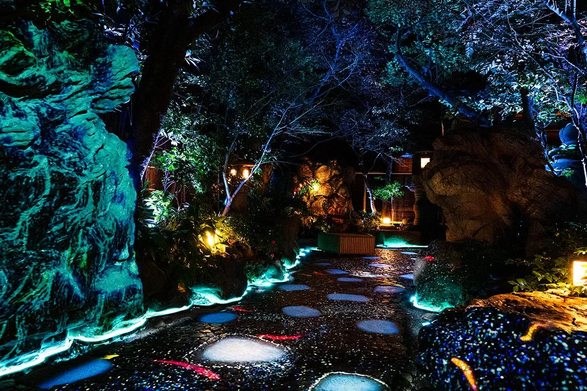 創業95年「つきじ治作」、幻想的な光と音の新たなおもてなし『澄池』始動…次の100年へ