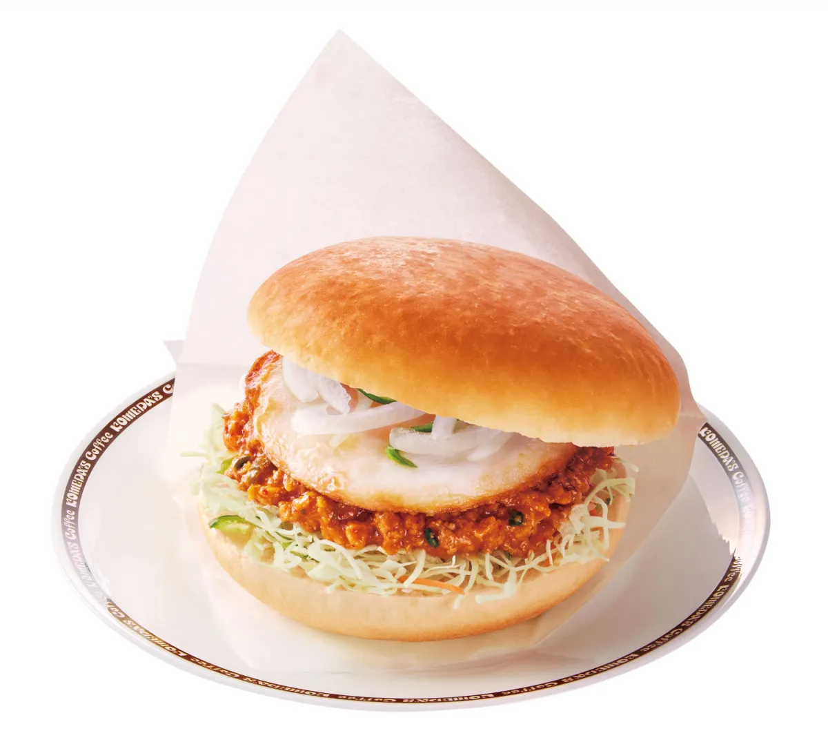 【きょうから】コメダ珈琲店×ドムドムハンバーガー　コラボ第2弾は“ピリッと辛旨”『台湾ミンチのコメドムバーガー』