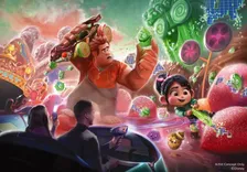 東京ディズニーランド、『シュガー・ラッシュ』の新アトラクションが2027年春に開業　『バズ・ライトイヤーのアストロブラスター』をリニューアル