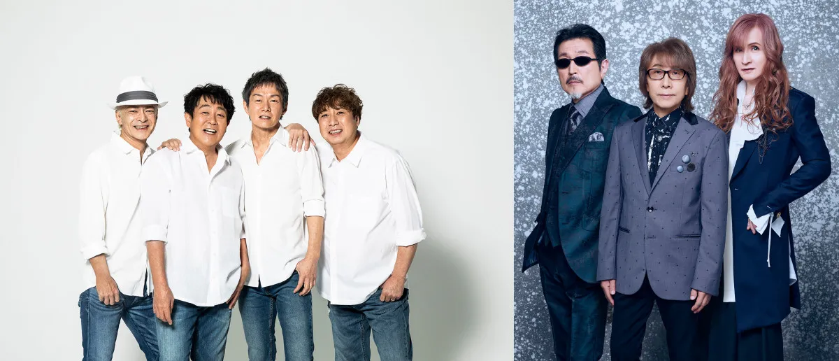 TUBEとTHE ALFEEが“ゲーム”の世界で戦闘!?　両者ファンの胸熱の遊び心あふれるMVが公開に