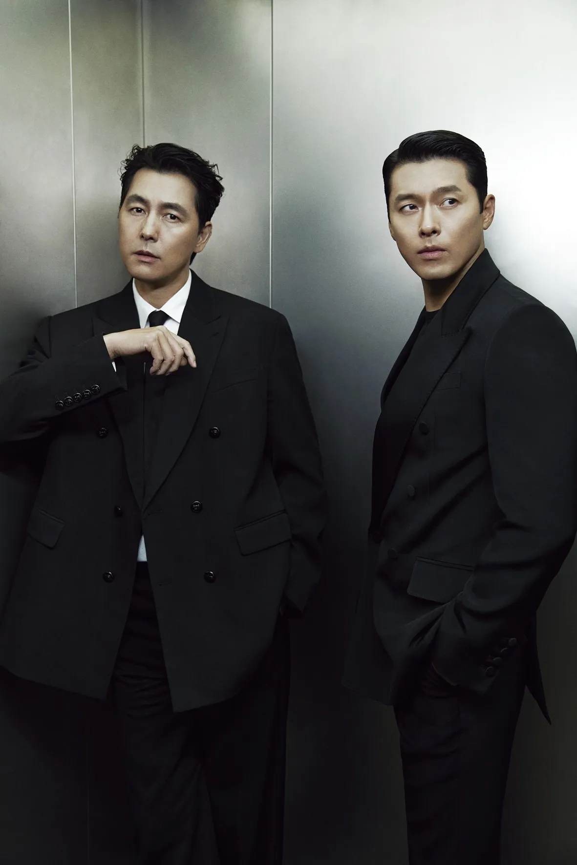 ヒョンビン＆チョン・ウソン、スーツ姿でクールに決める　韓国ドラマ『メイド・イン・コリア』ディズニープラスで“2025年最も視聴された韓国オリジナル作品”に