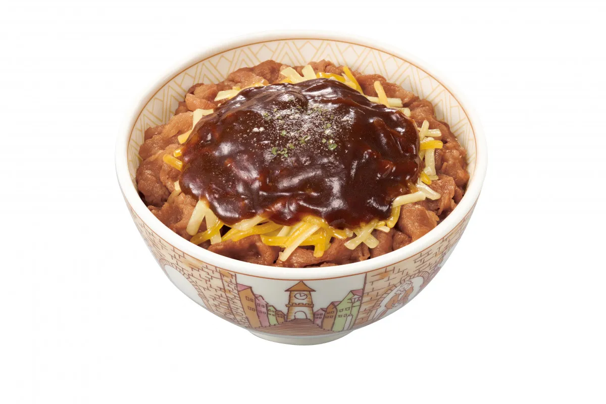 【きょうから】すき家、『デミグラスチーズ牛丼』登場　コク深いソース×濃厚チーズで至福の味わい