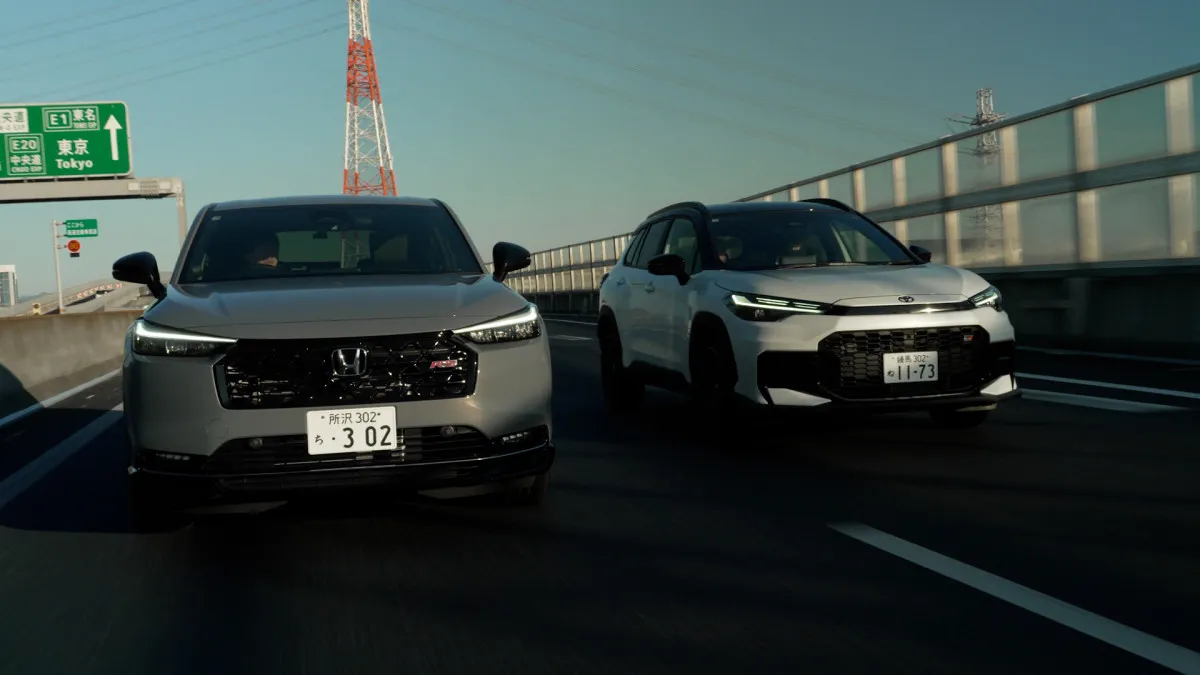 松任谷正隆、トヨタ・ホンダのSUV“スポーツモデル”を乗り比べ
