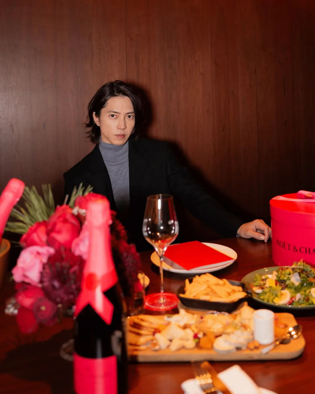 山下智久、バレンタインに想いをシェア　モエ・エ・シャンドン“SHARE THE LOVE”特別ビジュアル公開