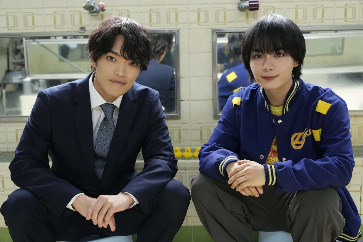 大西流星、銭湯シーンで原嘉孝の筋肉美に目を奪われる　撮影から2ヶ月経過も…「かなりバキバキでしたよ!!」