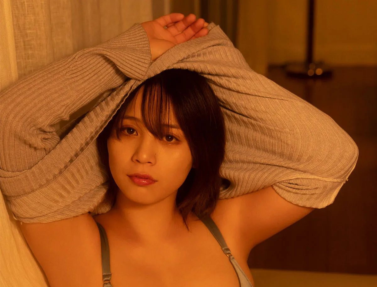 元レスリング少女の2021ミスヤングマガジン・山岡雅弥、天性のグラマラスボディを大胆に披露