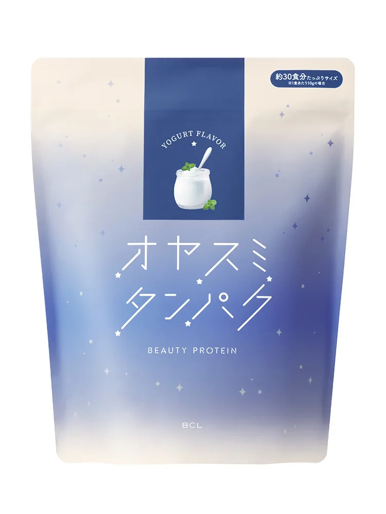 夜の美容プロテイン『オヤスミタンパク』からヨーグルト風味発売、大容量はマンゴー＆宇治抹茶も