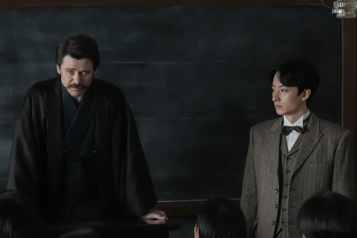 『ばけばけ』庄田、驚きの知らせを告げる　第95回場面カット