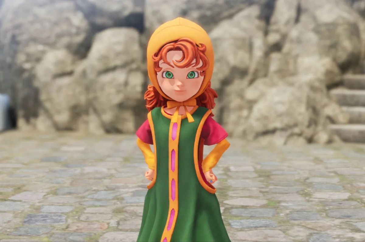 人気漫画家『ドラクエ7』マリベル描く　何とも言えない表情＆目線