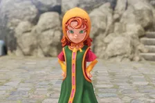 人気漫画家『ドラクエ7』マリベル描く　何とも言えない表情＆目線