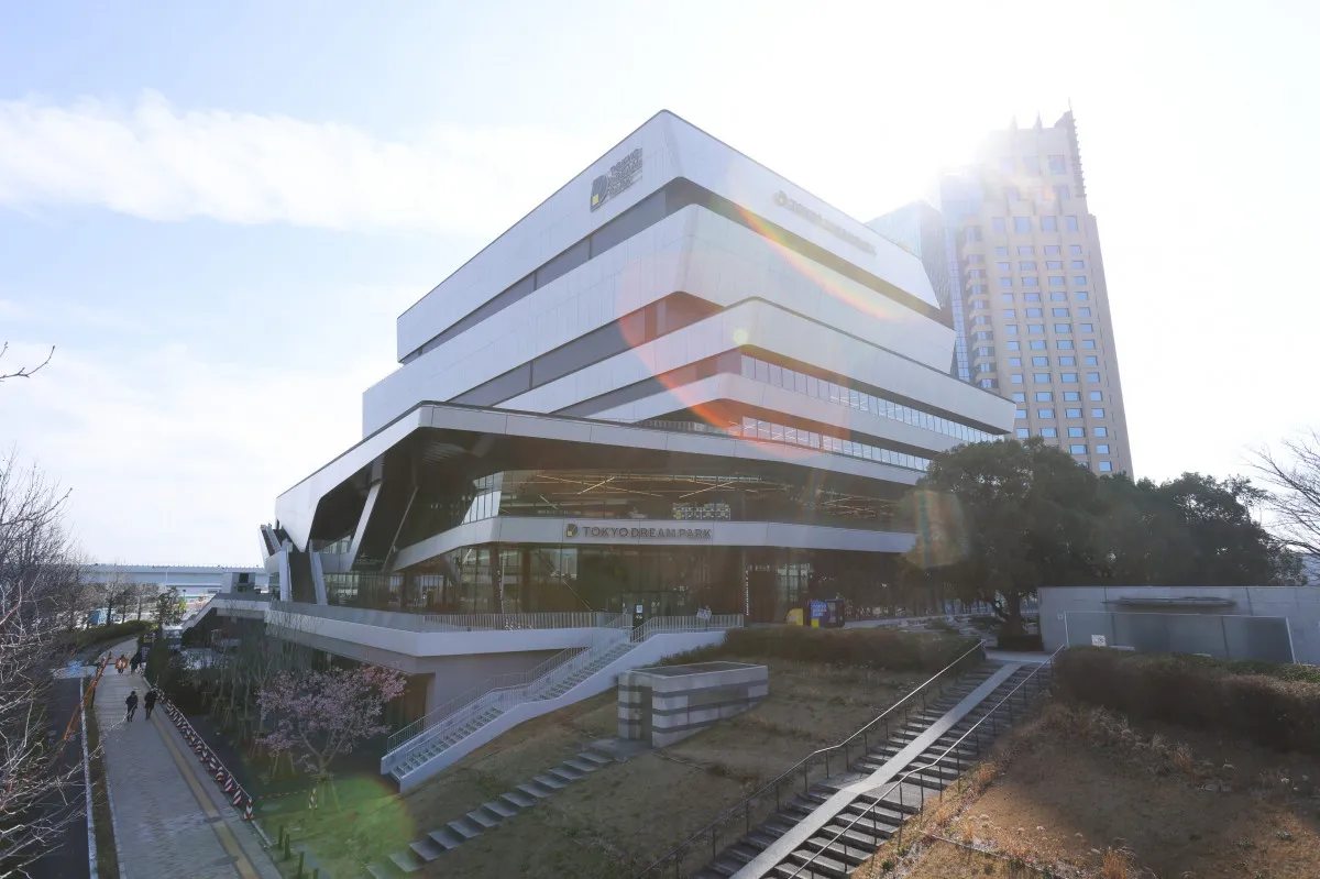 東京・有明の新施設「TOKYO DREAM PARK（東京ドリームパーク）」完成、内観など公開　3・27開業、テレビ朝日が“複合型”エンタメ展開